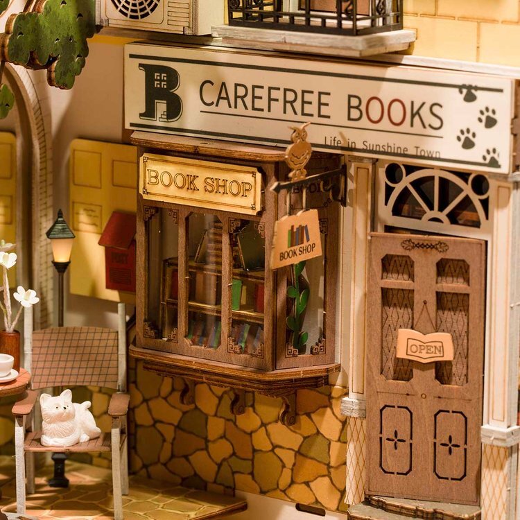 Sunshine Town DIY Book Nook Kit
