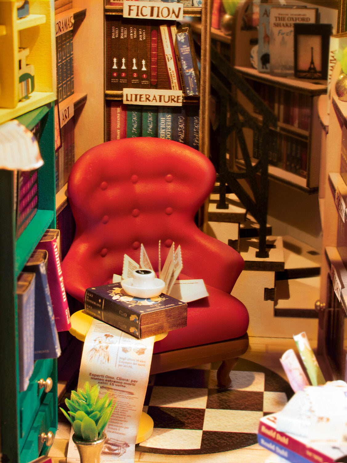 Shakespeare Storefront DIY Book Nook Kit