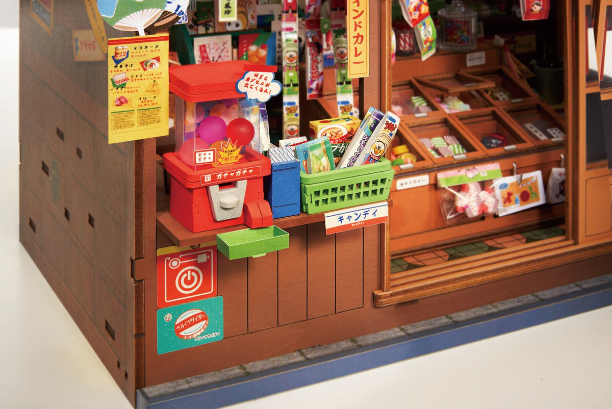 Nostalgic Corner Shop DIY Book Nook Kit