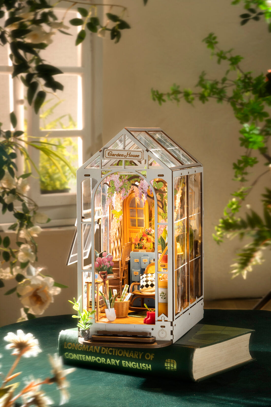 Garden House DIY Book Nook Kit