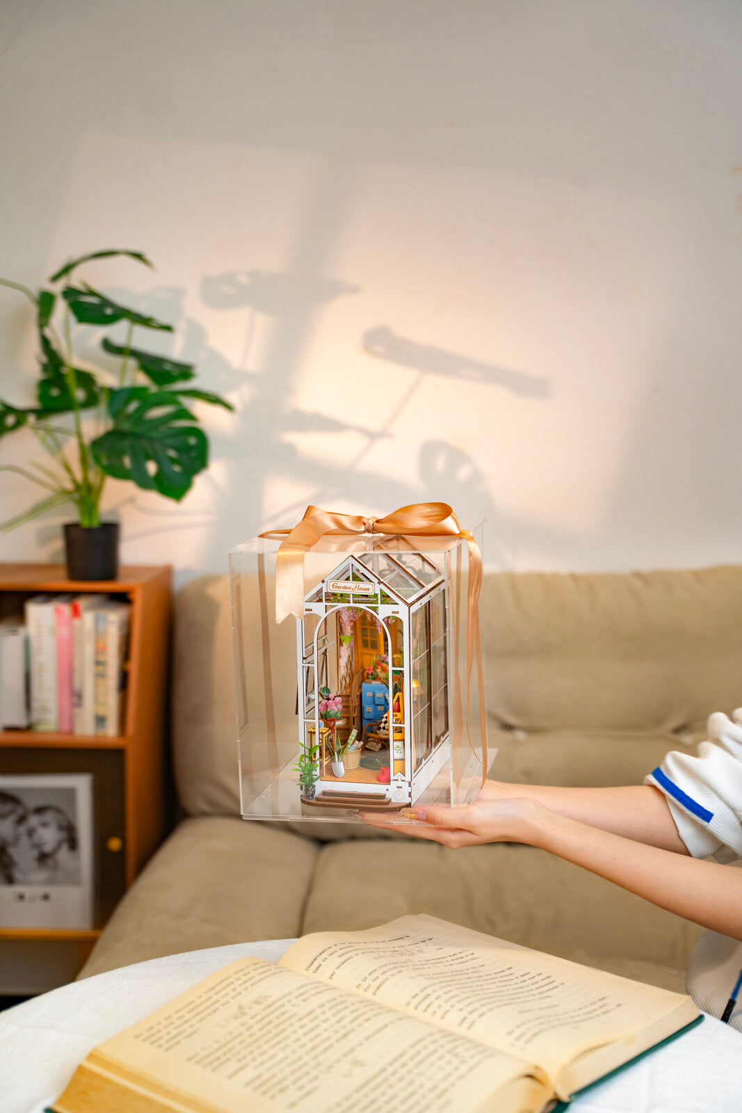 Garden House DIY Book Nook Kit