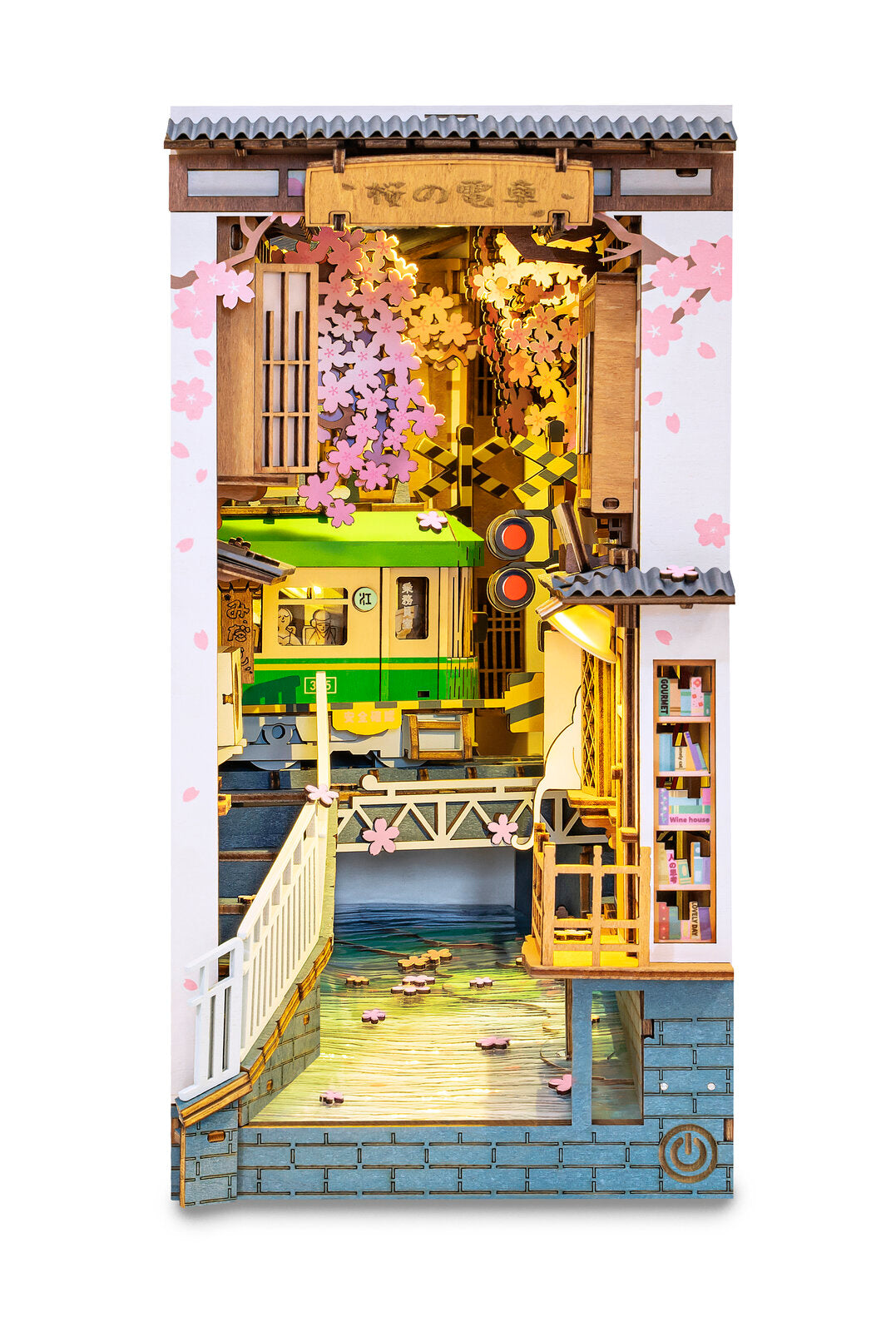 Sakura Densya DIY Book Nook Kit