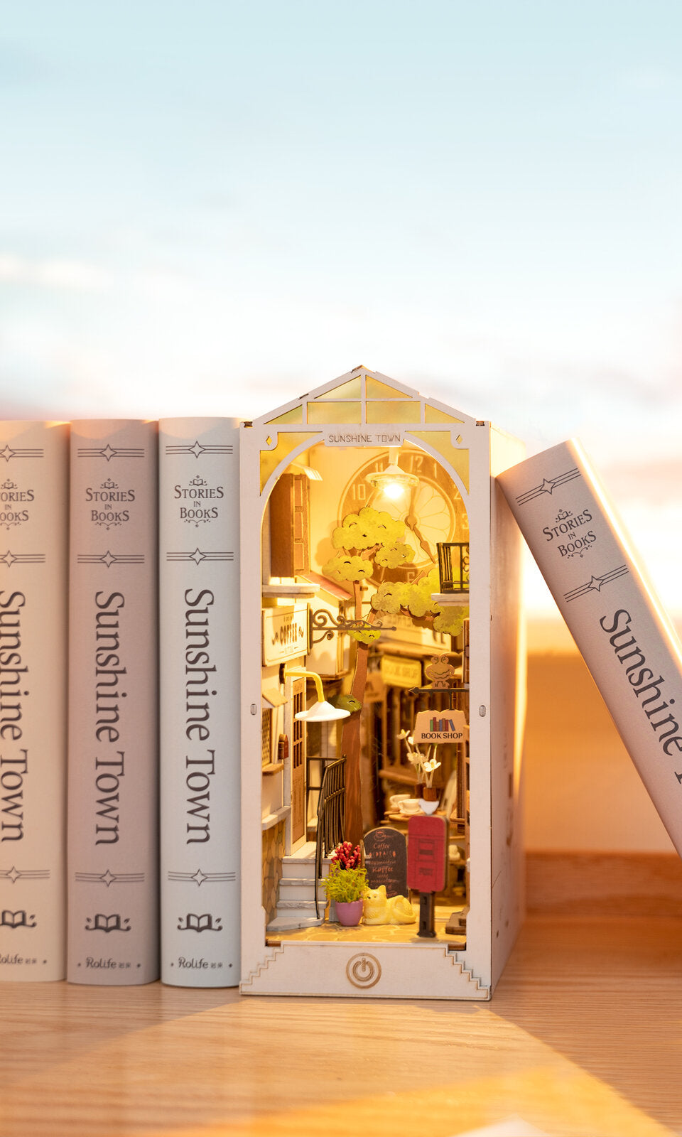 Sunshine Town DIY Book Nook Kit