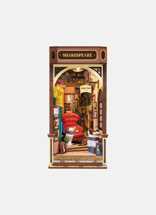 Shakespeare Storefront DIY Book Nook Kit