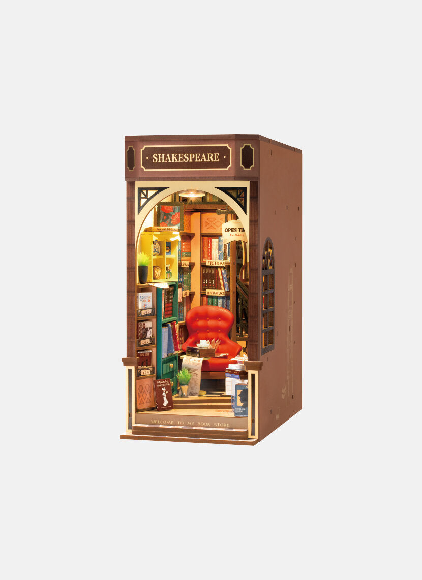 Shakespeare Storefront DIY Book Nook Kit