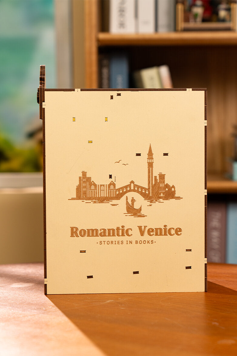 Romantic Venice DIY Book Nook Kit