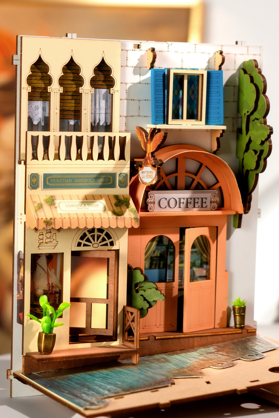 Romantic Venice DIY Book Nook Kit
