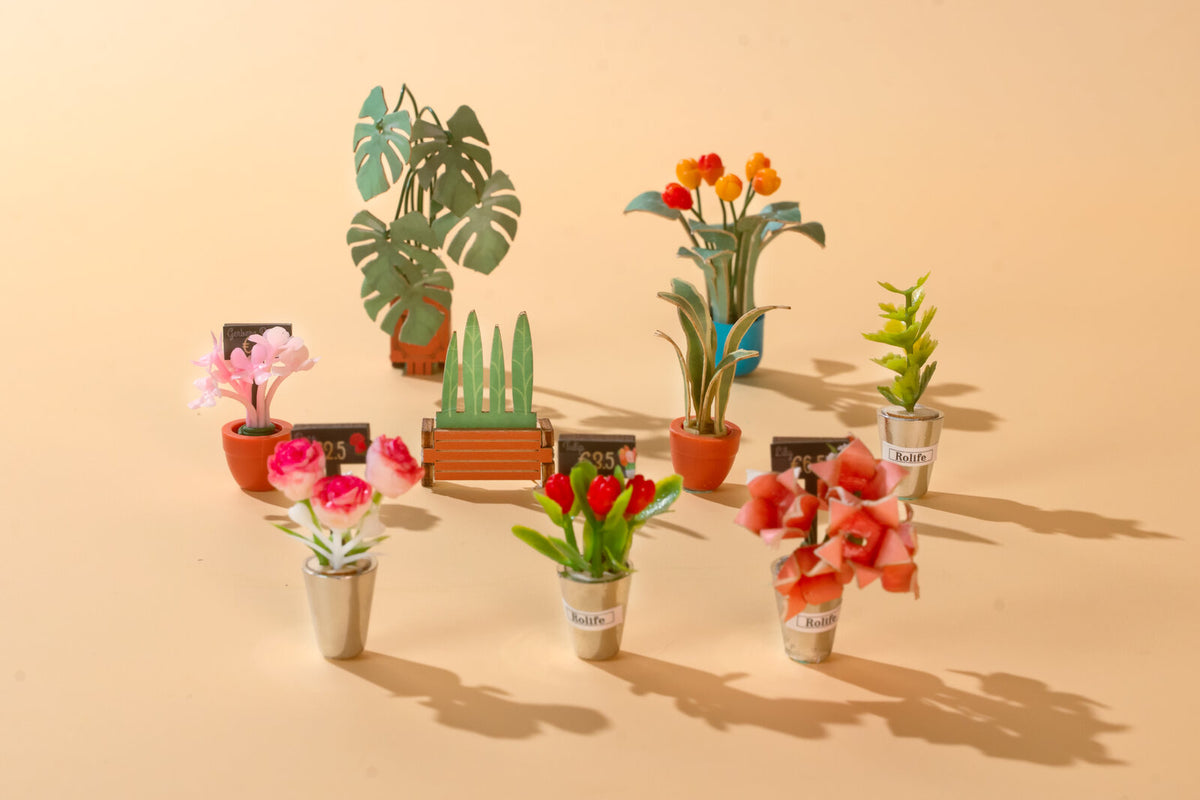 Floral Corner DIY Book Nook Kit