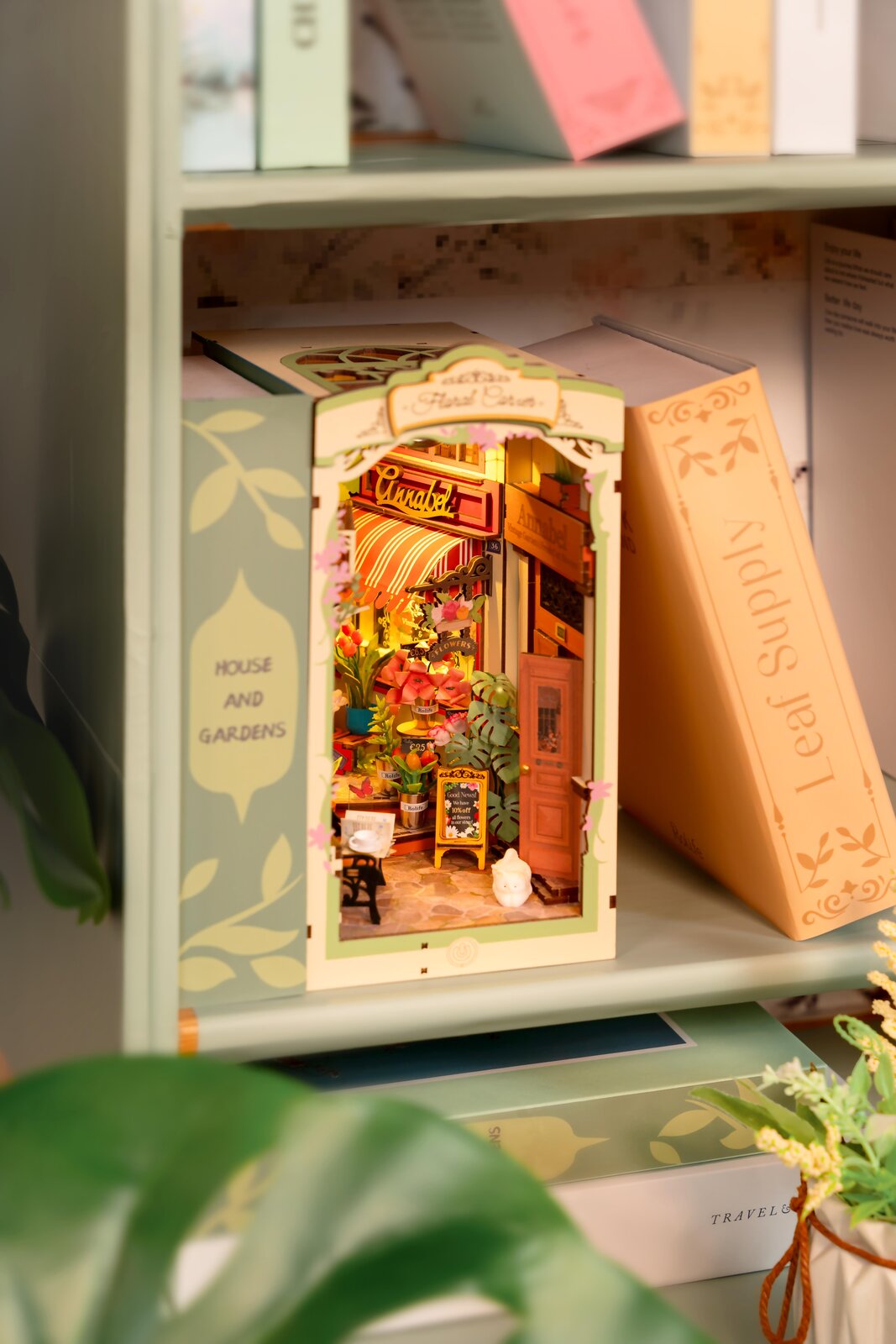 Floral Corner DIY Book Nook Kit