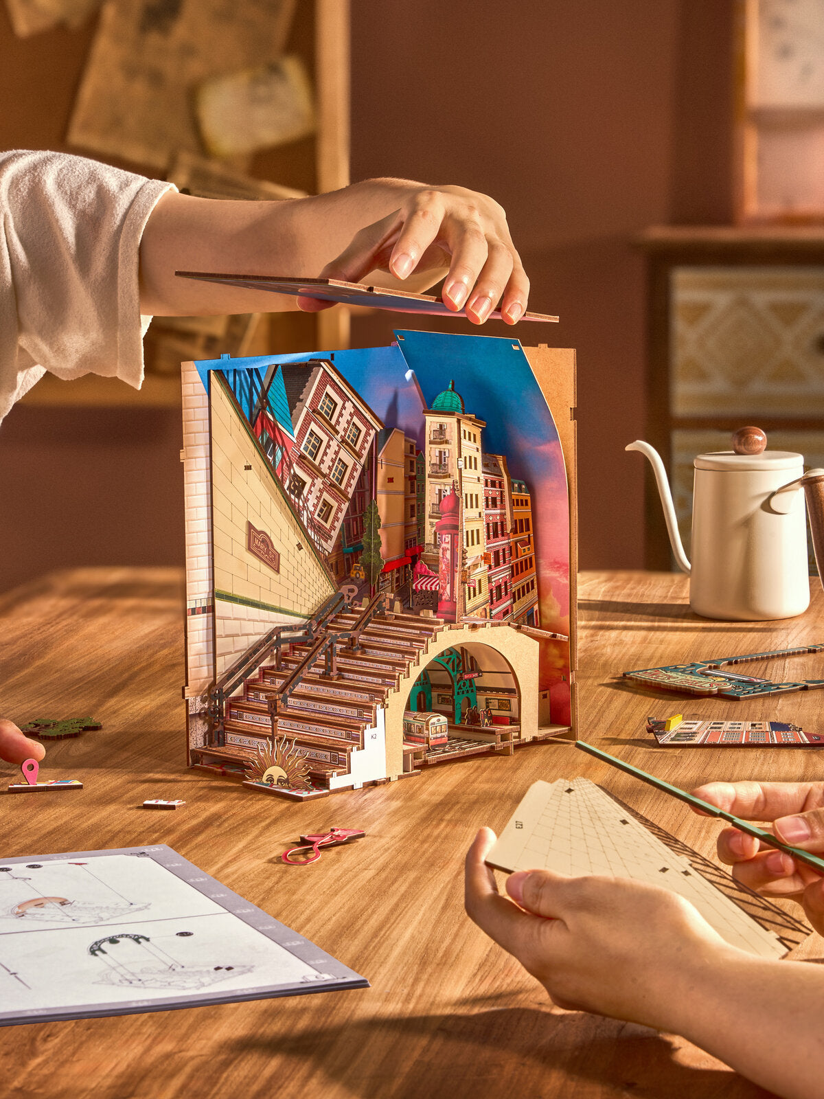 Street Scene DIY Book Nook Kit