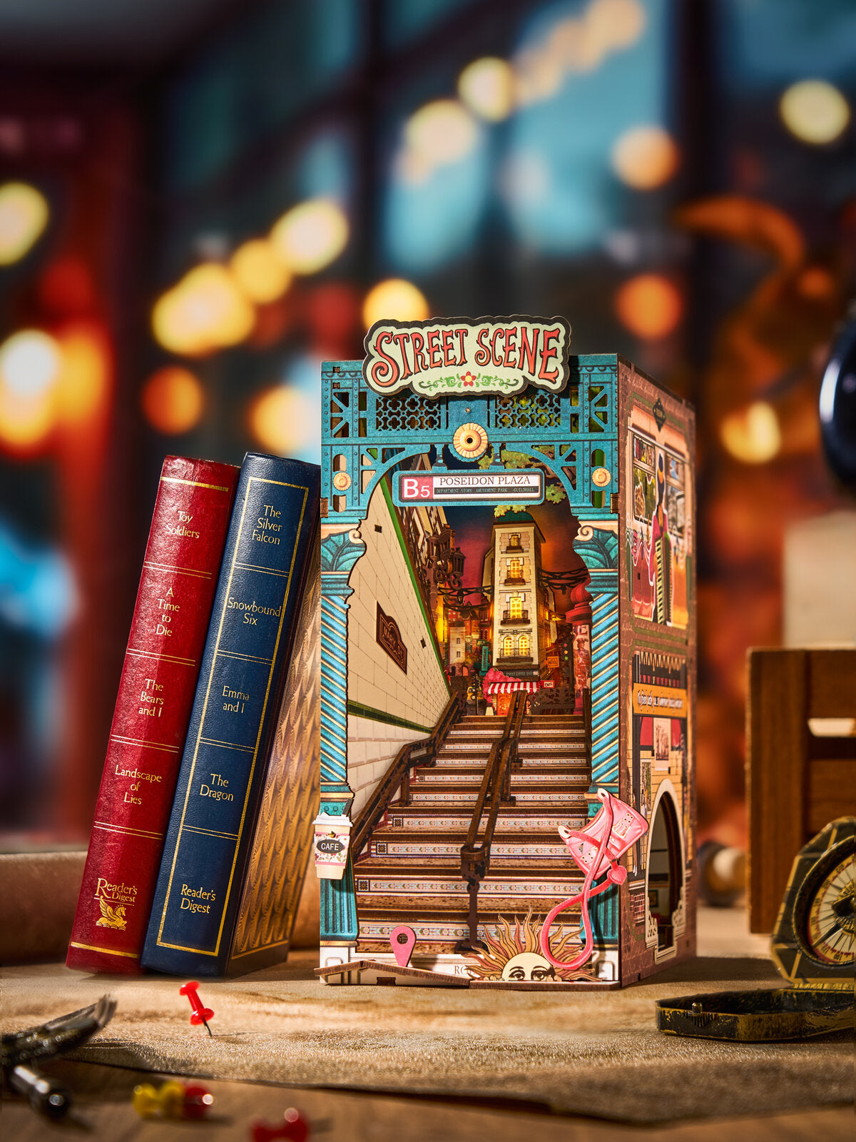 Street Scene DIY Book Nook Kit