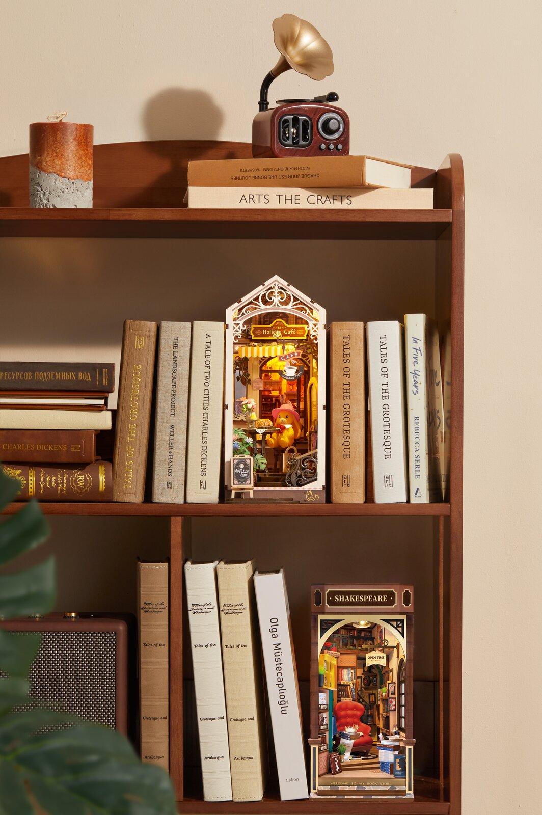 Holiday Café DIY Book Nook Kit