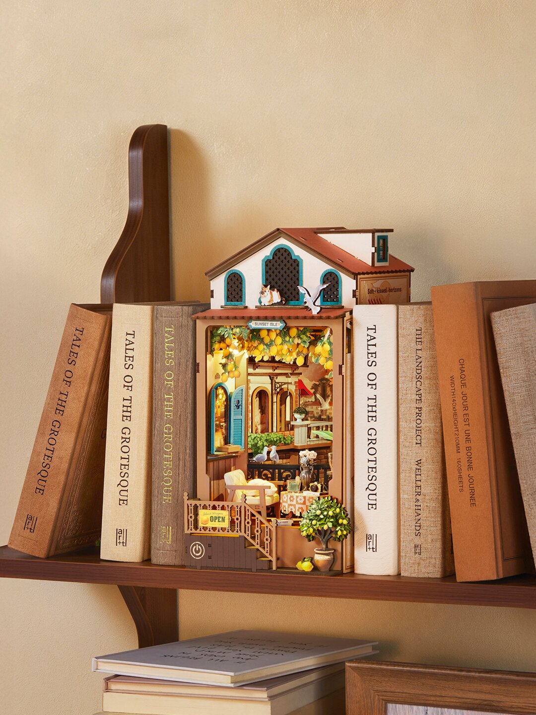 Sunset Isle DIY Book Nook Kit