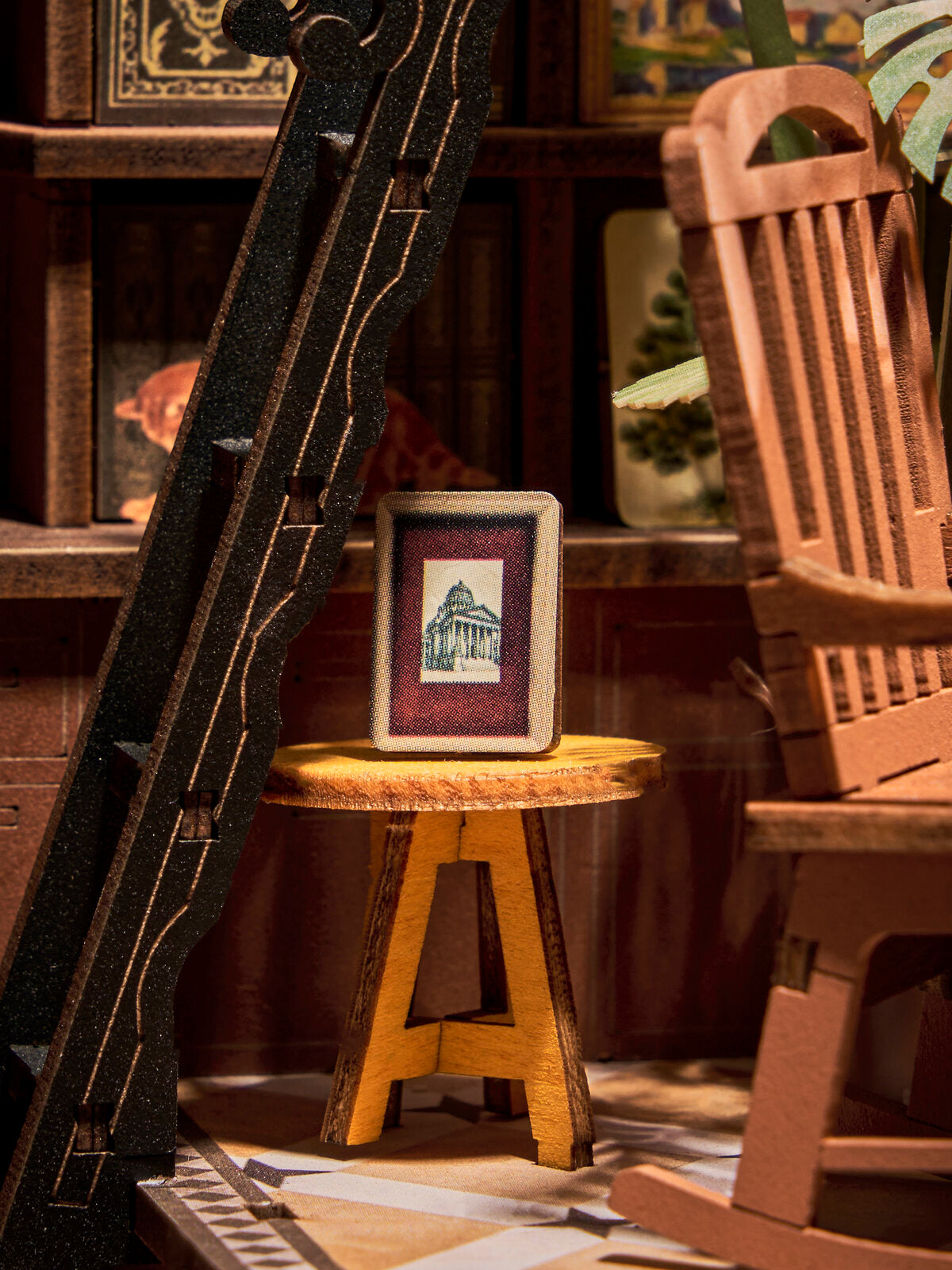 Silent Corner Study DIY Book Nook Kit