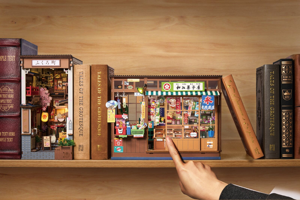 Nostalgic Corner Shop DIY Book Nook Kit