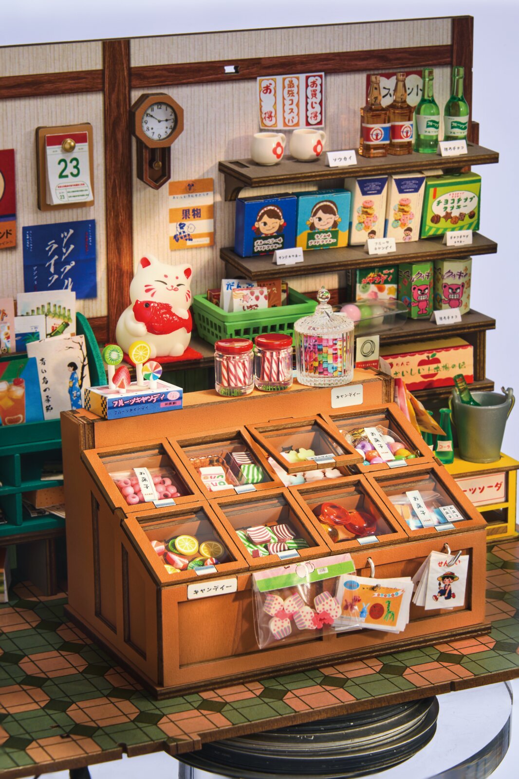 Nostalgic Corner Shop DIY Book Nook Kit