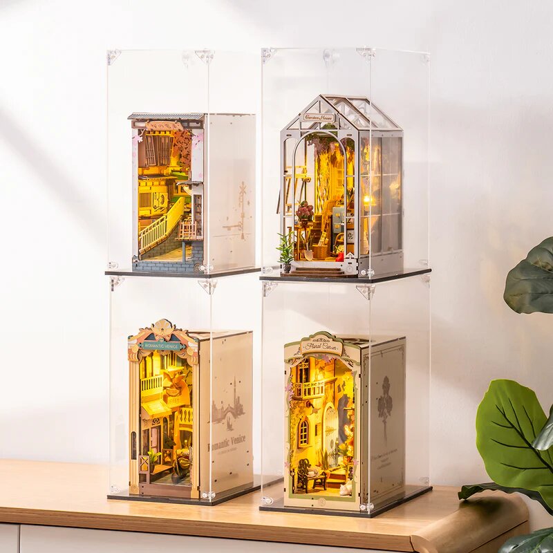 Acrylic Dust Cover for Book Nook Kits