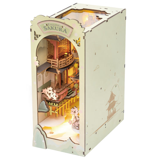 Falling Sakura DIY Book Nook Kit