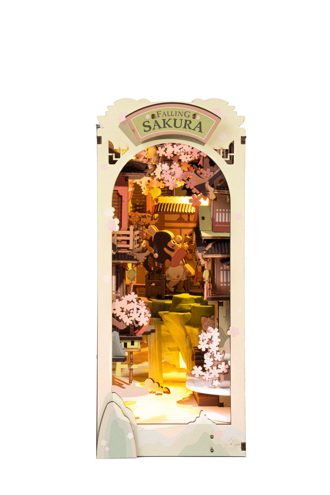 Falling Sakura DIY Book Nook Kit